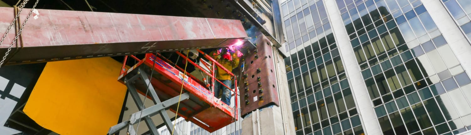 Seismic Retrofit Seismic Brace Welding