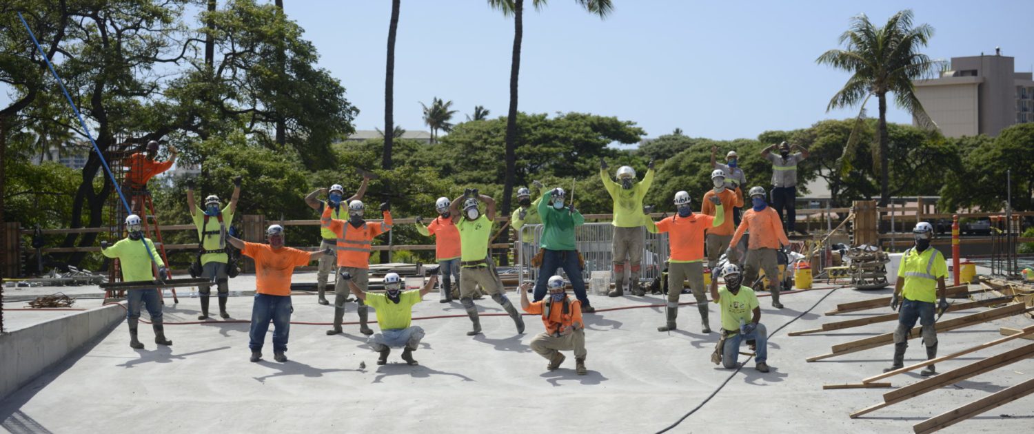 swinerton Hawaii self perform team