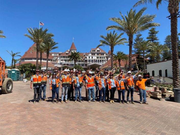 Swinerton San Diego Team at Hotel Del Mar