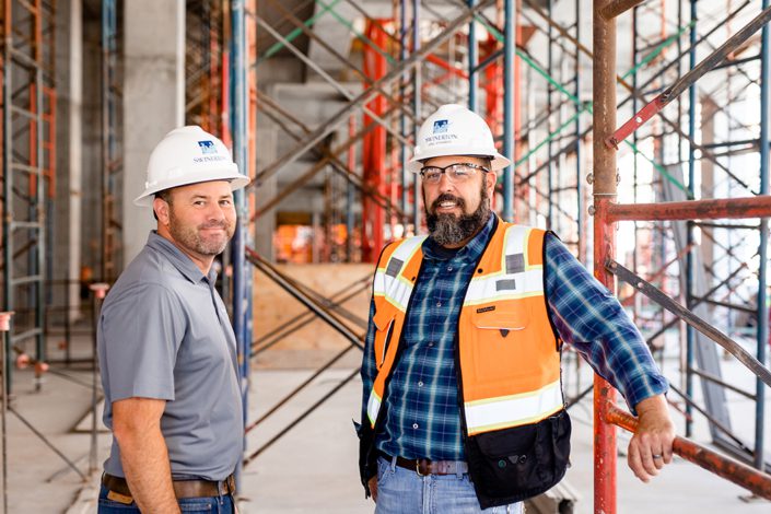 Swinerton Colorado Employee on Jobsite