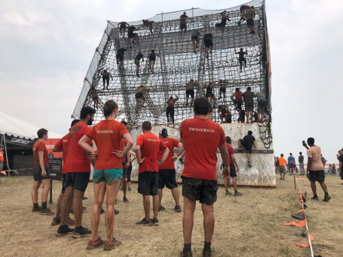 Swinerton Colorado Team at Tough Mudder