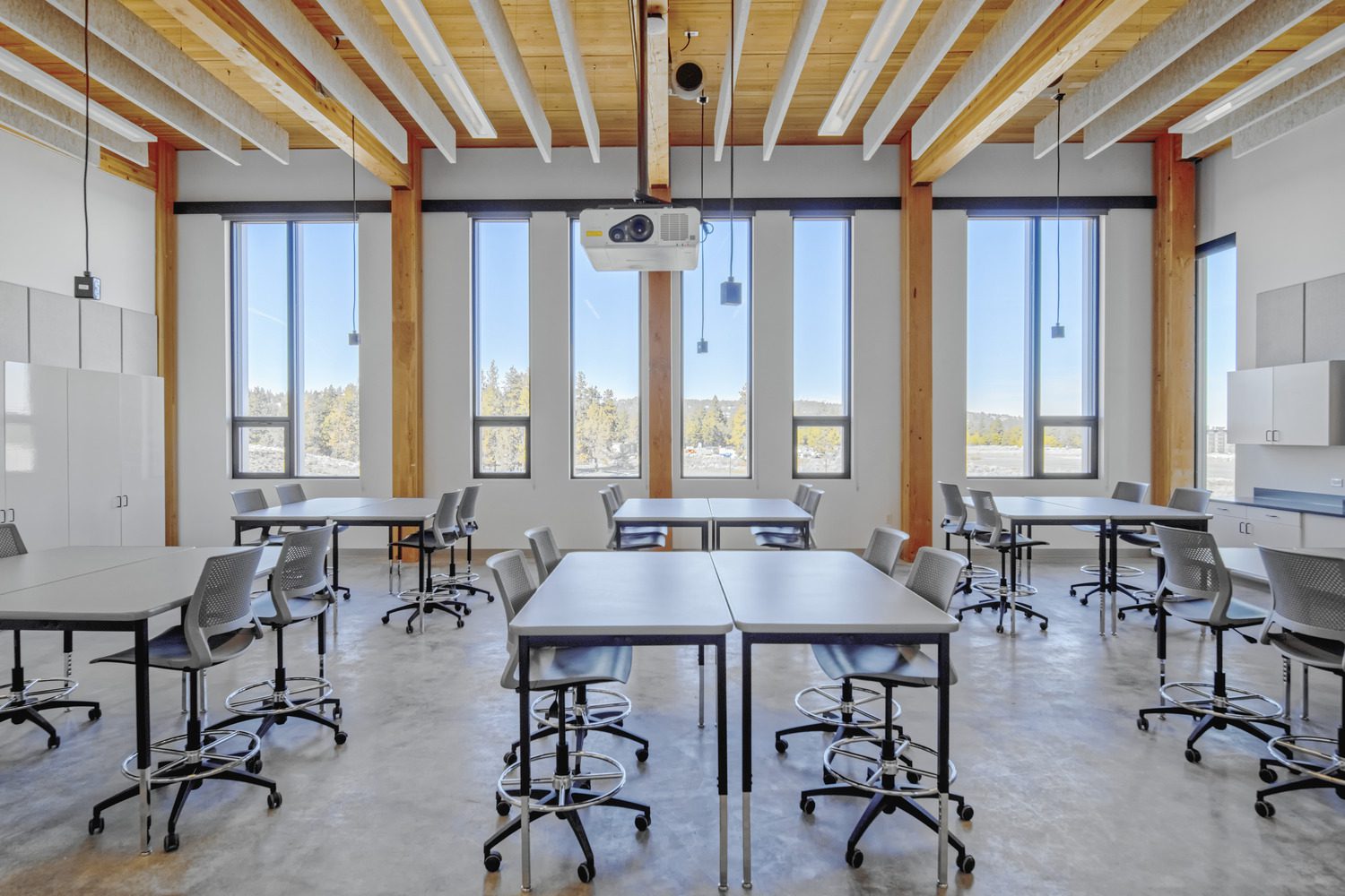OSU Cascades Academic Building interior 1