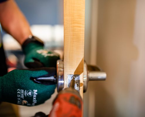 Facility Solutions Team at Work - Swinerton