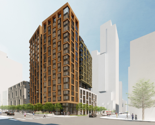 Family Building: Rendering by Kennerly Architecture & Planning