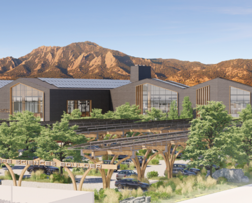 Life Sciences Boulder Facility Rendering