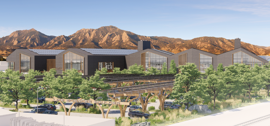Life Sciences Boulder Facility Rendering