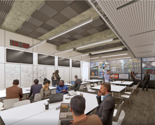 Palo Alto Public Safety Building Rendering Palo Alto Public Safety Building Rendering